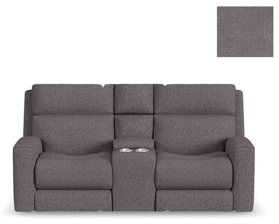 Flexsteel Score 2805 21022050116500 Power Reclining Loveseat with
